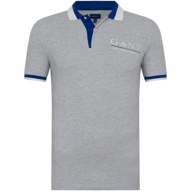 Gant Polo Μπλούζα Πικέ Κανονική Γραμμή