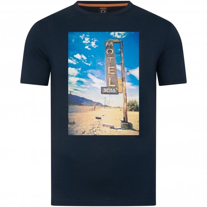 BOSS T-Shirt Μπλούζα Thinking 4 Κανονική Γραμμή
