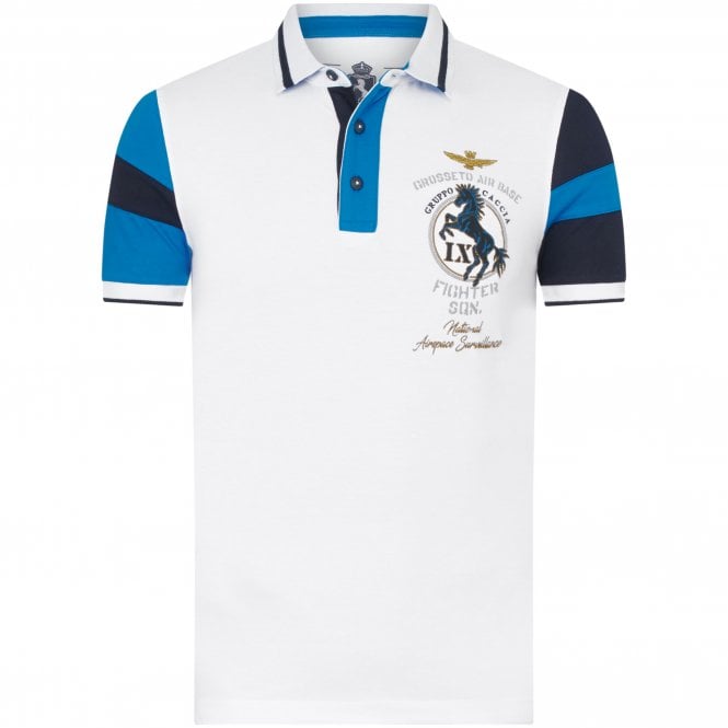 Aeronautica Militare Polo Μπλούζα Κανονική Γραμμή