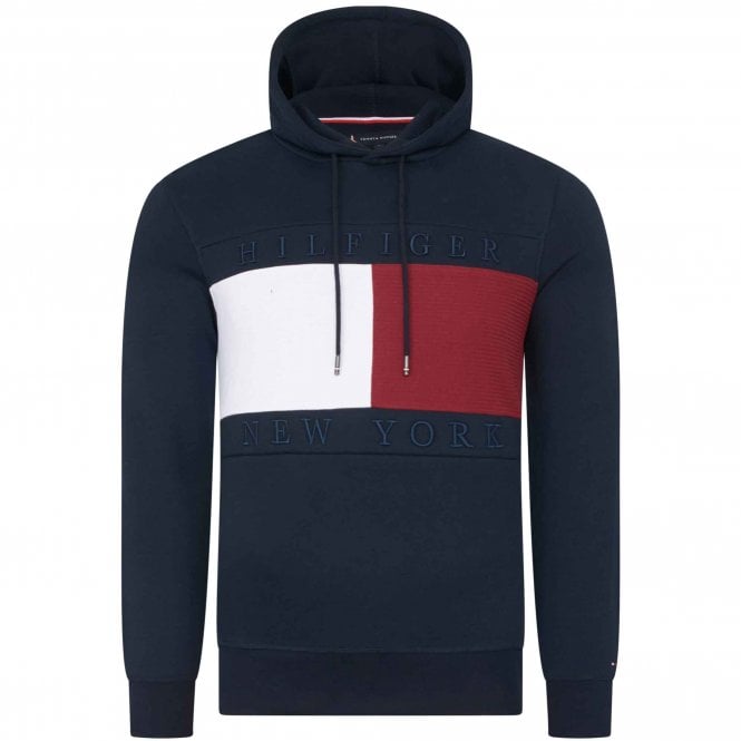 Tommy Hilfiger Φούτερ με Κουκούλα Κανονική Γραμμή