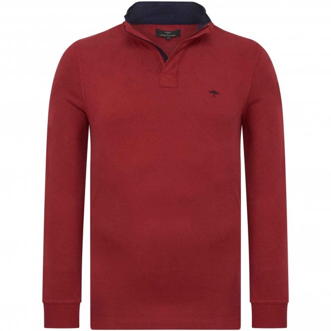 Fynch-Hatton Φούτερ Half-Zip Κανονική Γραμμή