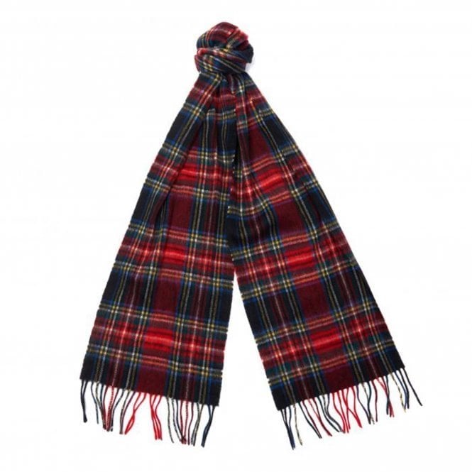 Barbour Κασκόλ Wool-Cashmere Καρό