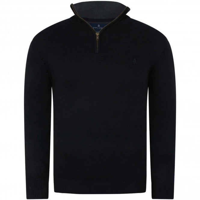 Explorer Πλεκτό Half Zip Πουλόβερ Κανονική Γραμμή