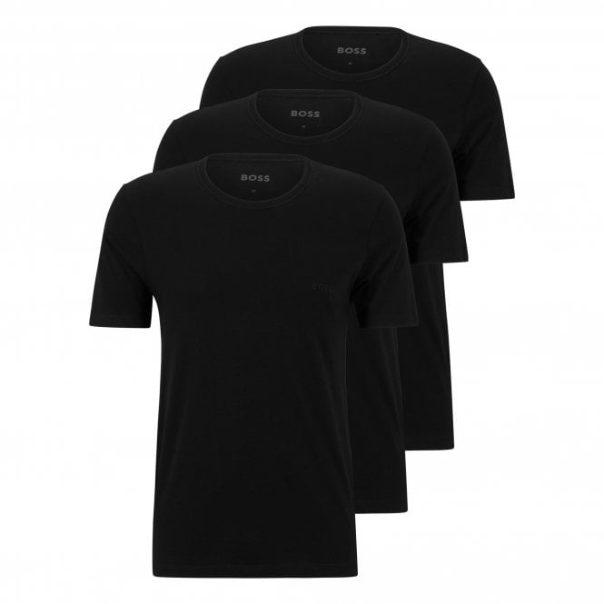 BOSS Φανέλα T-shirt Κανονική Γραμμή || 3τμχ.