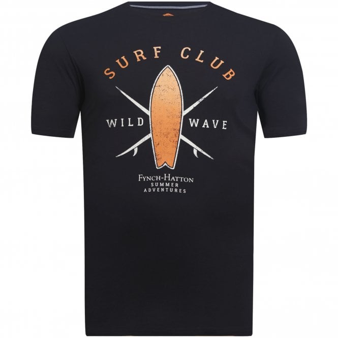 Fynch-Hatton T-shirt Με Στάμπα Κανονική Γραμμή