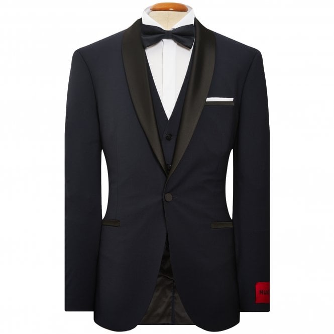 HUGO Κουστούμι Tuxedo Arti224E1X/HestenM204X Extra Στενή Γραμμή