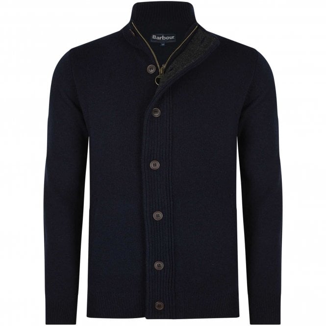 Barbour Ζακέτα Μάλλινη Patch Zip Thru Κανονική Γραμμή