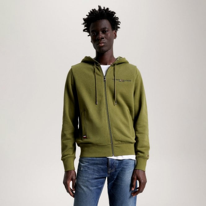 Tommy Hilfiger Ζακέτα Φούτερ Faux Fur Lined Κανονική Γραμμή