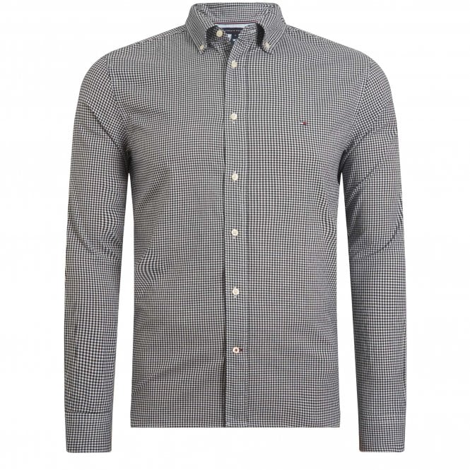 Tommy Hilfiger Πουκάμισο Καρό Gingham Κανονική Γραμμή