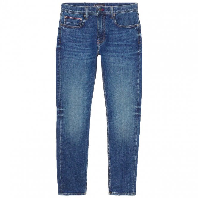 Tommy Hilfiger Jean Ξεβαμμένο Houston Στενή Γραμμή