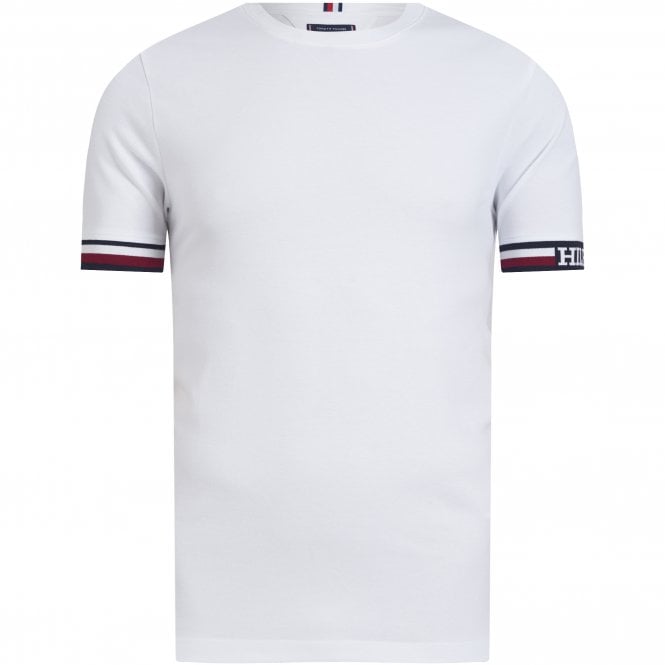 Tommy Hilfiger T-shirt Μπλούζα Monotype Bold Κανονική Γραμμή