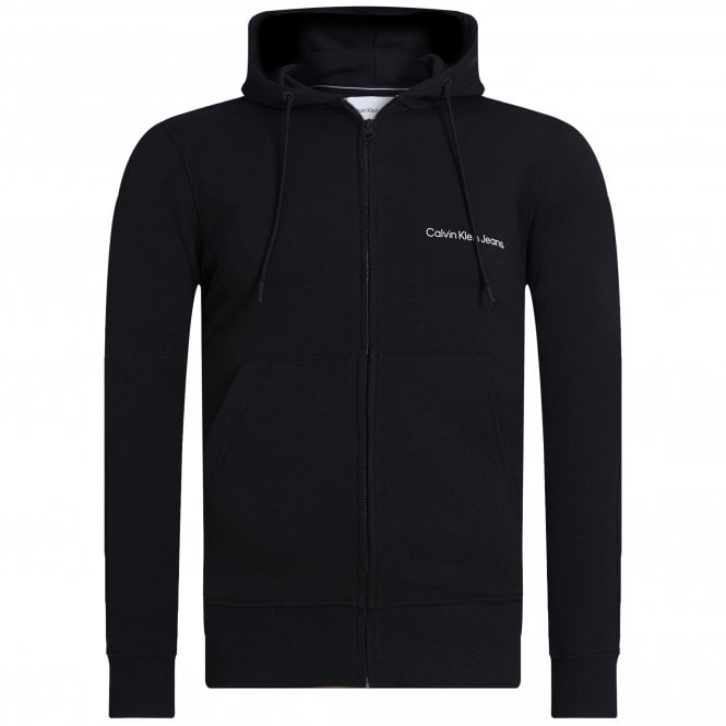 Calvin Klein Ζακέτα Institutional Zip Through Hood Κανονική Γραμμή