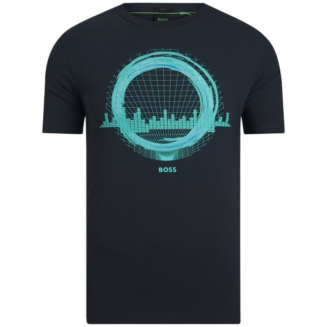 BOSS T-Shirt Μπλούζα Tee 8 Κανονική Γραμμή