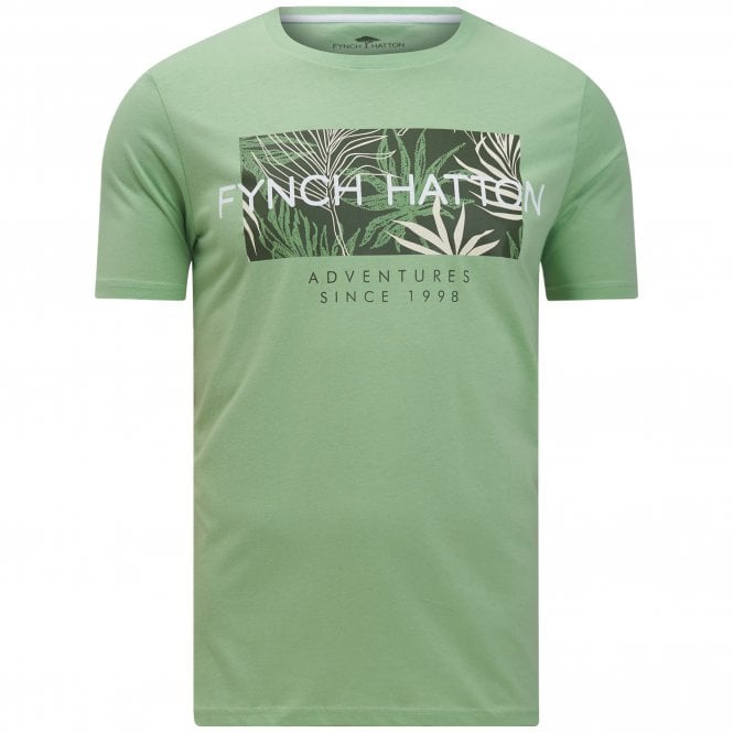 Fynch-Hatton T-shirt Μπλούζα Με Στάμπα Κανονική Γραμμή