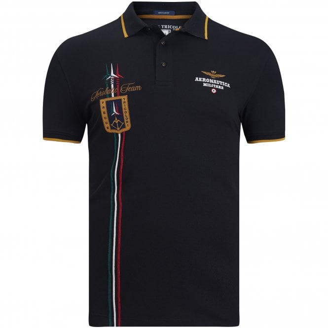Aeronautica Militare Polo Μπλούζα Κανονική Γραμμή