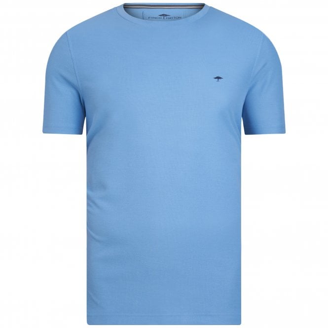 Fynch-Hatton T-shirt Μπλούζα Πικέ Κανονική Γραμμή