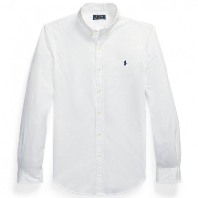 Ralph Lauren Πουκάμισο Twill Στενή Γραμμή