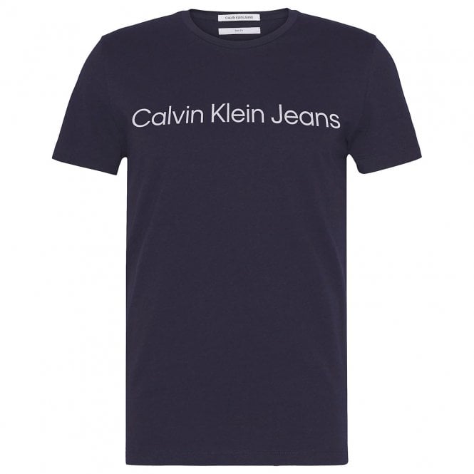 Calvin Klein T-Shirt Μπλούζα Στενή Γραμμή