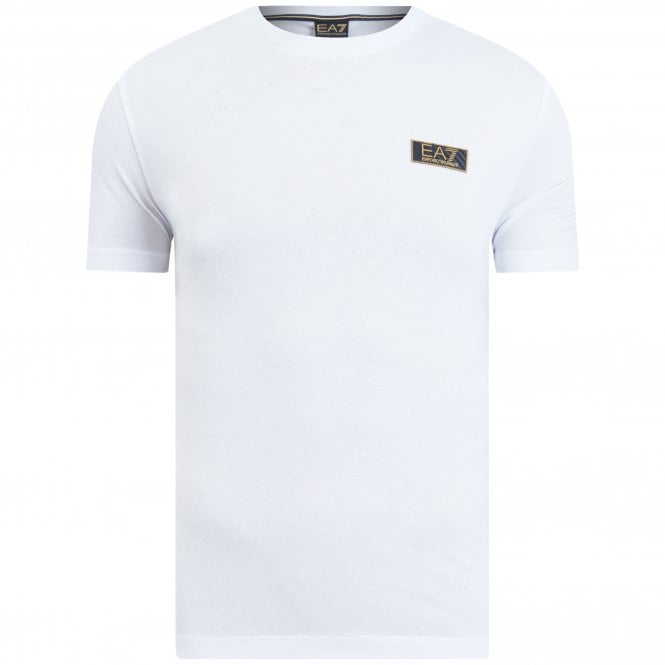 EA7 T-Shirt Gold Label Pima Κανονική Γραμμή