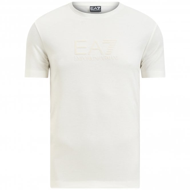 EA7 T-shirt Μπλούζα Train Lux Big Logo Στενή Γραμμή