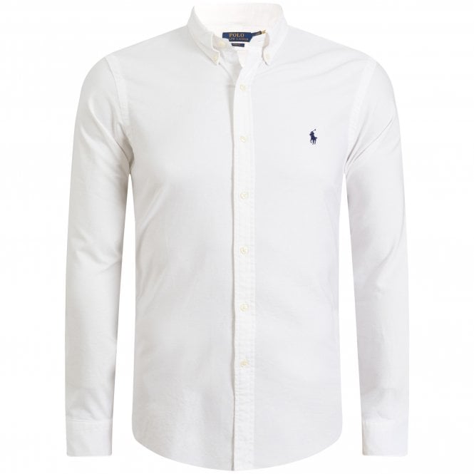 Ralph Lauren Πουκάμισο Oxford Στενή Γραμμή