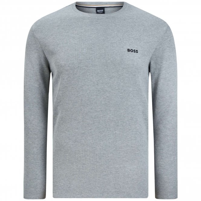 BOSS T-shirt Πυτζάμας Waffle LS-Shirt