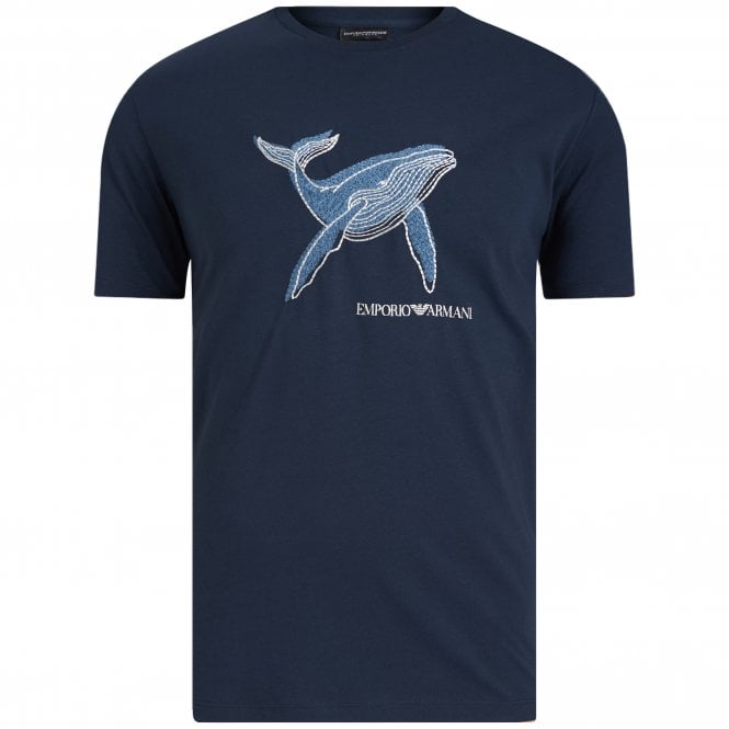Emporio Armani T-shirt Μπλούζα Κανονική Γραμμή