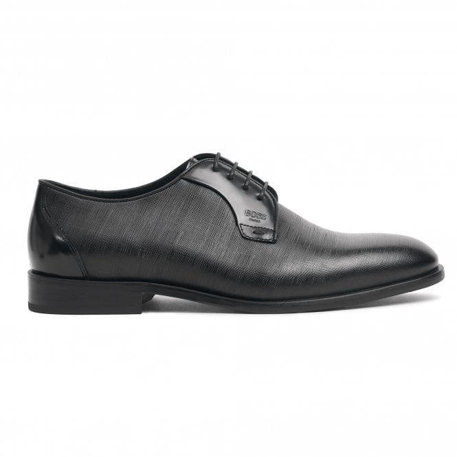 Boss Shoes Παπούτσι Δερμάτινο Αμπιγιέ Με Μικροσχέδιο