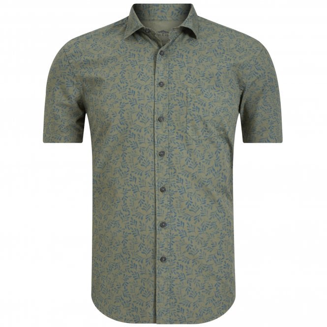 Fynch-Hatton Πουκάμισο Floral Print Κανονική Γραμμή