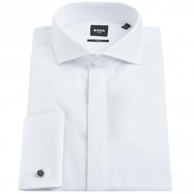 BOSS Πουκάμισο H-HANK-TUX-B1-DC-254 Στενή Γραμμή