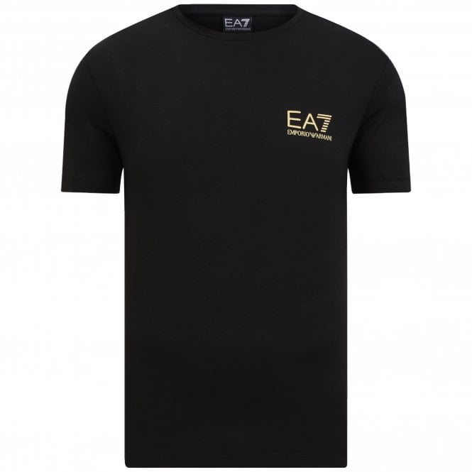 EA7 T-Shirt Gold Label Στενή Γραμμή