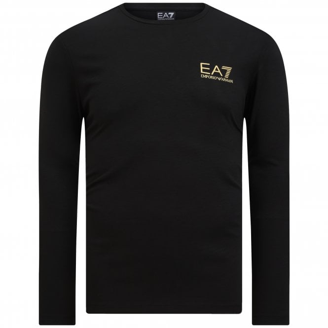 EA7 T-Shirt Gold Label Στενή Γραμμή