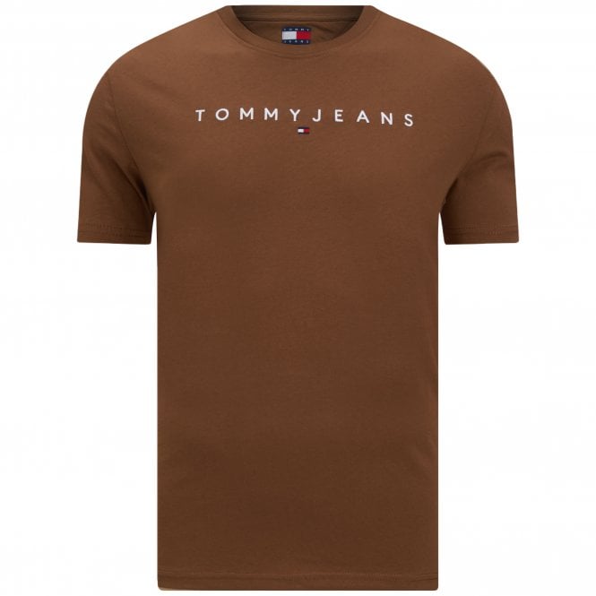 Tommy Hilfiger TJM T-Shirt Linear Logo Κανονική Γραμμή