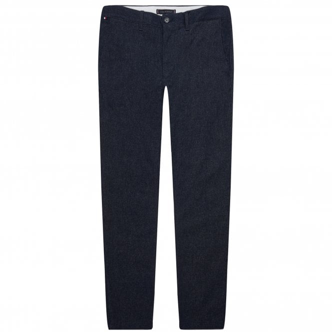 Tommy Hilfiger Παντελόνι Bleecker Brushed Marl Στενή Γραμμή