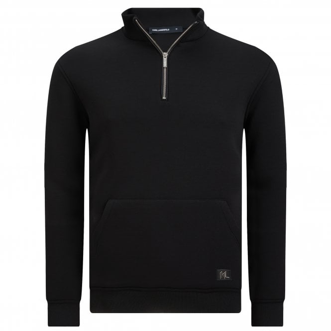 Karl Lagerfeld Φούτερ Half-Zip Κανονική Γραμμή