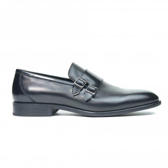 Boss Shoes Παπούτσι Δερμάτινο Αμπιγιέ Με Μικροσχέδιο