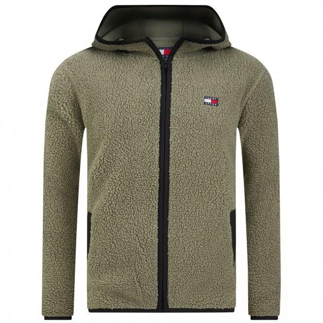 Tommy Hilfiger TJM Ζακέτα Badge Teddy Κανονική Γραμμή