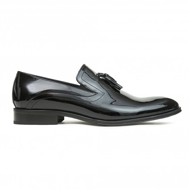 Boss Shoes Παπούτσι Δερμάτινο Αμπιγιέ Λουστρίνι