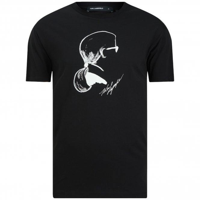 Karl Lagerfeld T-shirt Μπλούζα Άνετη Γραμμή