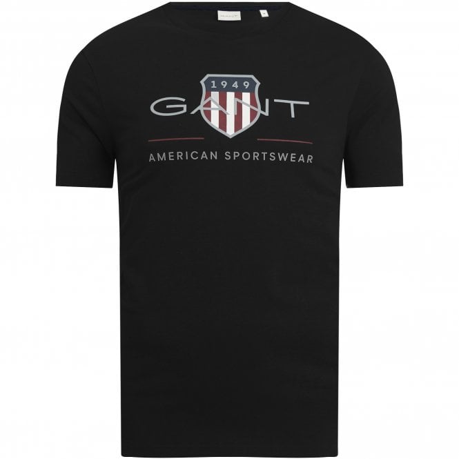 Gant T-shirt Με Στάμπα Οικόσημο Κανονική Γραμμή