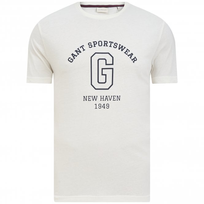 Gant T-shirt Με Στάμπα Κανονική Γραμμή