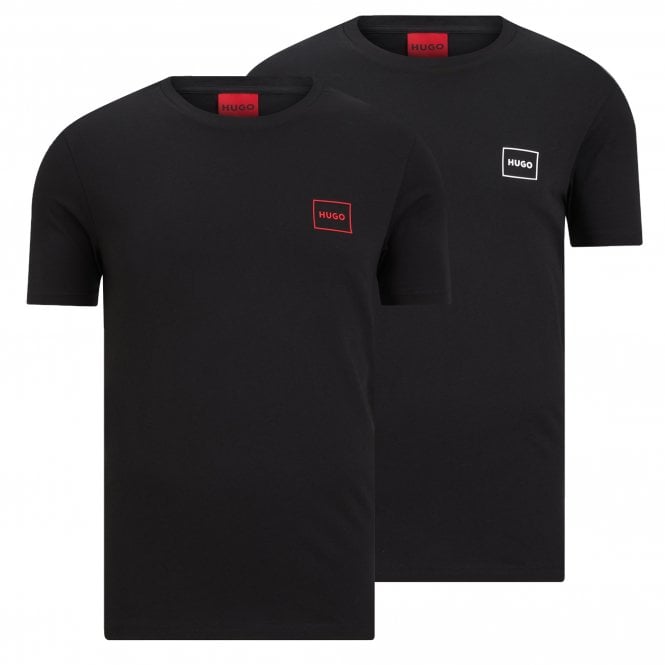 HUGO T-shirt Dugopak Κανονική Γραμμή || 2-Pack