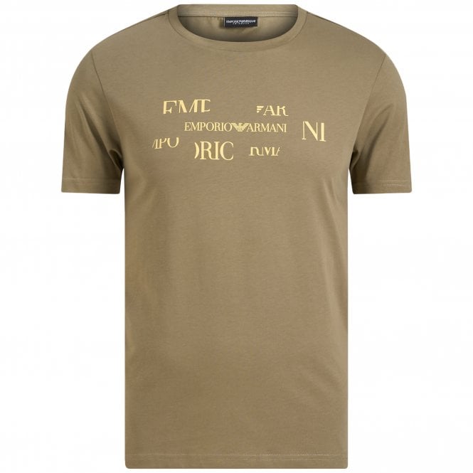 Emporio Armani T-shirt Μπλούζα Κανονική Γραμμή