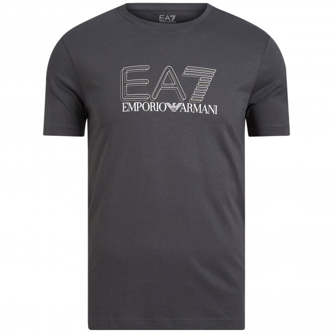 EA7 T-shirt Μπλούζα Train Visibility Κανονική Γραμμή