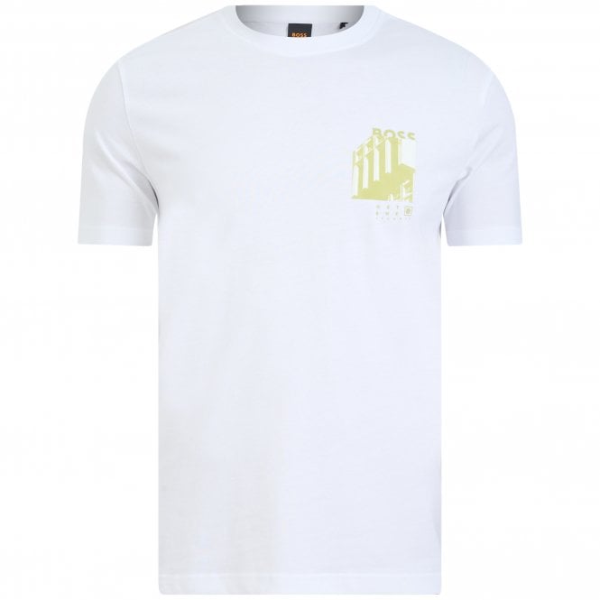 BOSS T-shirt Te_Board Κανονική Γραμμή