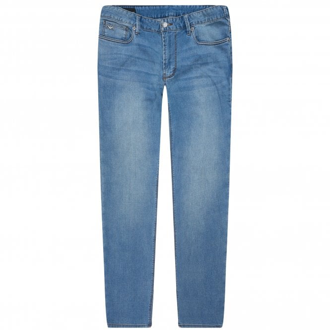 Emporio Armani Jean Παντελόνι Στενή Γραμμή
