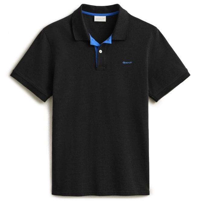 Gant Polo Μπλούζα Πικέ Contrast Κανονική Γραμμή