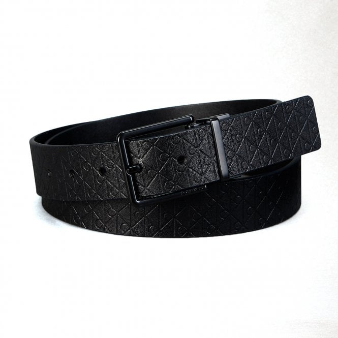 Calvin Klein Ζώνη Δερμάτινη Warmth Buckle Smooth 3,5cm