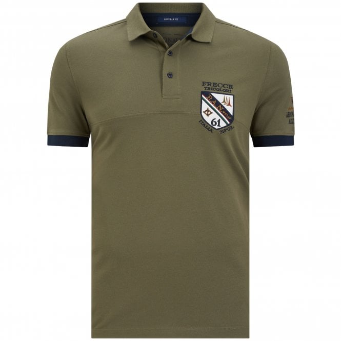 Aeronautica Militare Polo Μπλούζα Κανονική Γραμμή