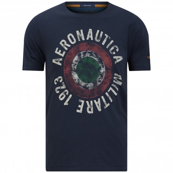 Aeronautica Militare T-shirt Μπλούζα Κανονική Γραμμή